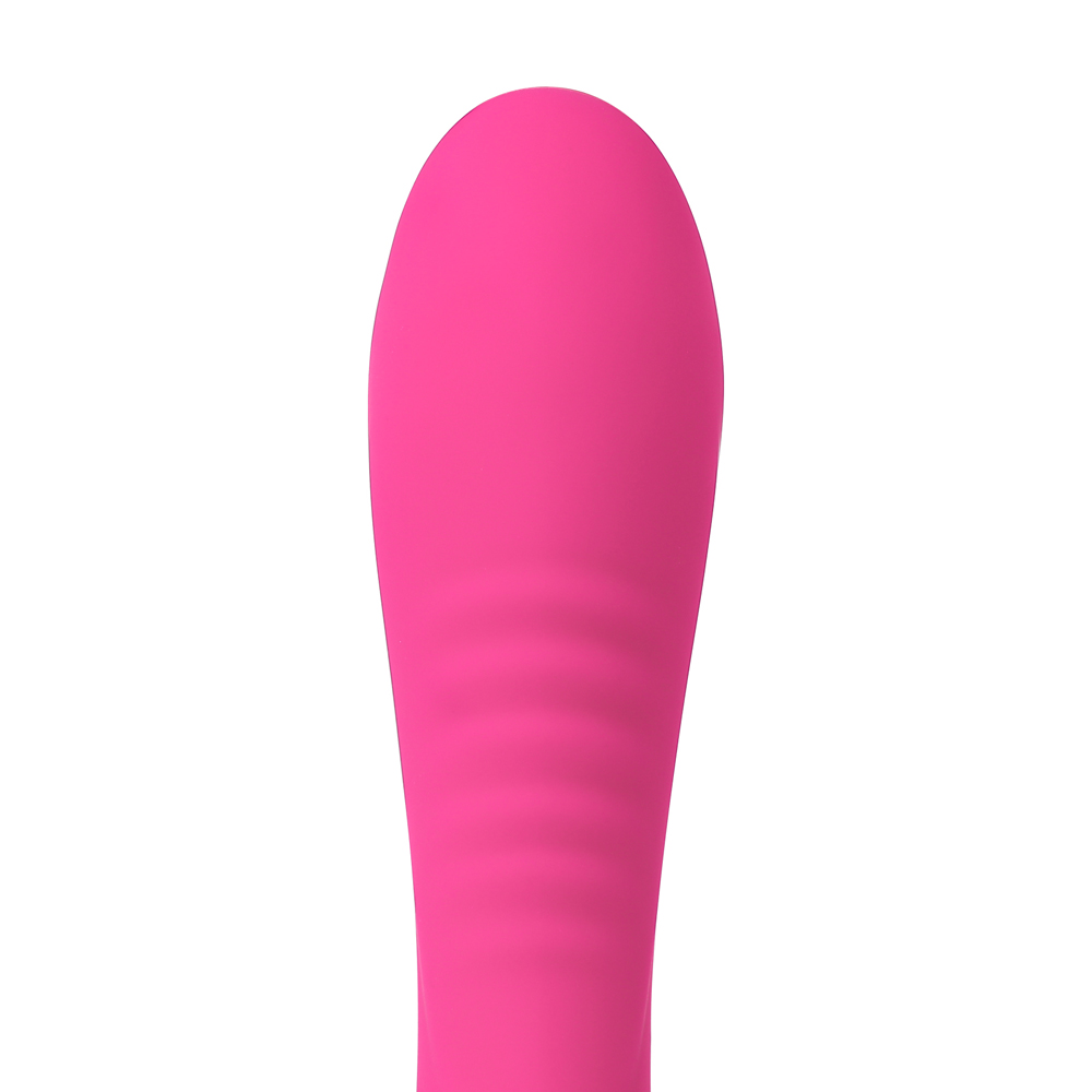 Vibrator Clasic 9 Moduri Vibratii Silicon Roz 18 cm Mokko Toys, Nr. 3, Erotic24.ro