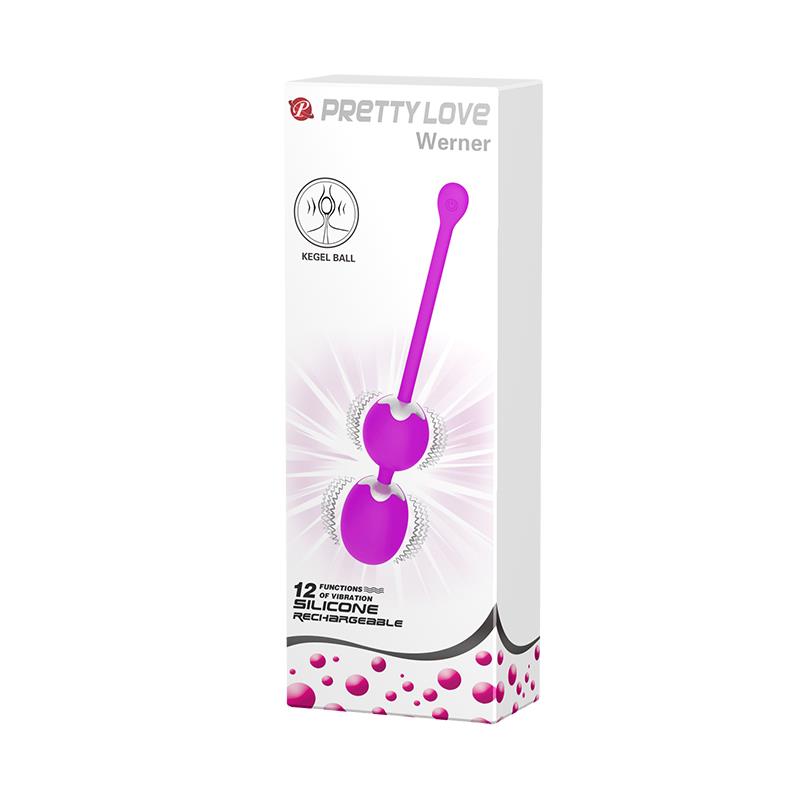 Bile Vaginale Werner Kegel Silicon 12 Moduri Vibratii USB, #6, Erotic24.ro