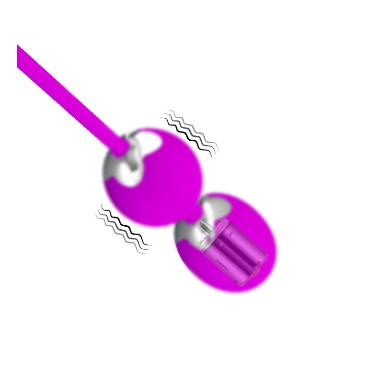 Bile Vaginale Werner Kegel Silicon 12 Moduri Vibratii USB, #4, Erotic24.ro