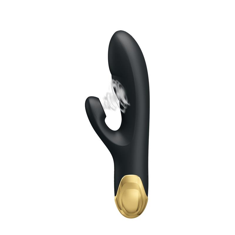 Vibrator Rabbit 14 Functii Vibrating&Sucking Pretty Love Royal Pleasure 24K Gold