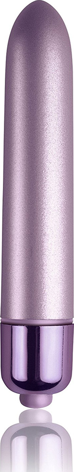 Vibrator Clasic Touch of Velvet, 10 Moduri Vibratii, Lila, 9 cm, #2, Erotic24.ro