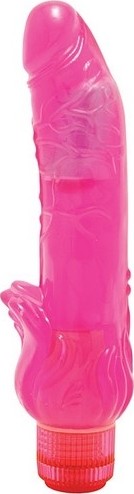 Vibrator H2O Viking, Multispeed, PVC, Roz, 23 cm