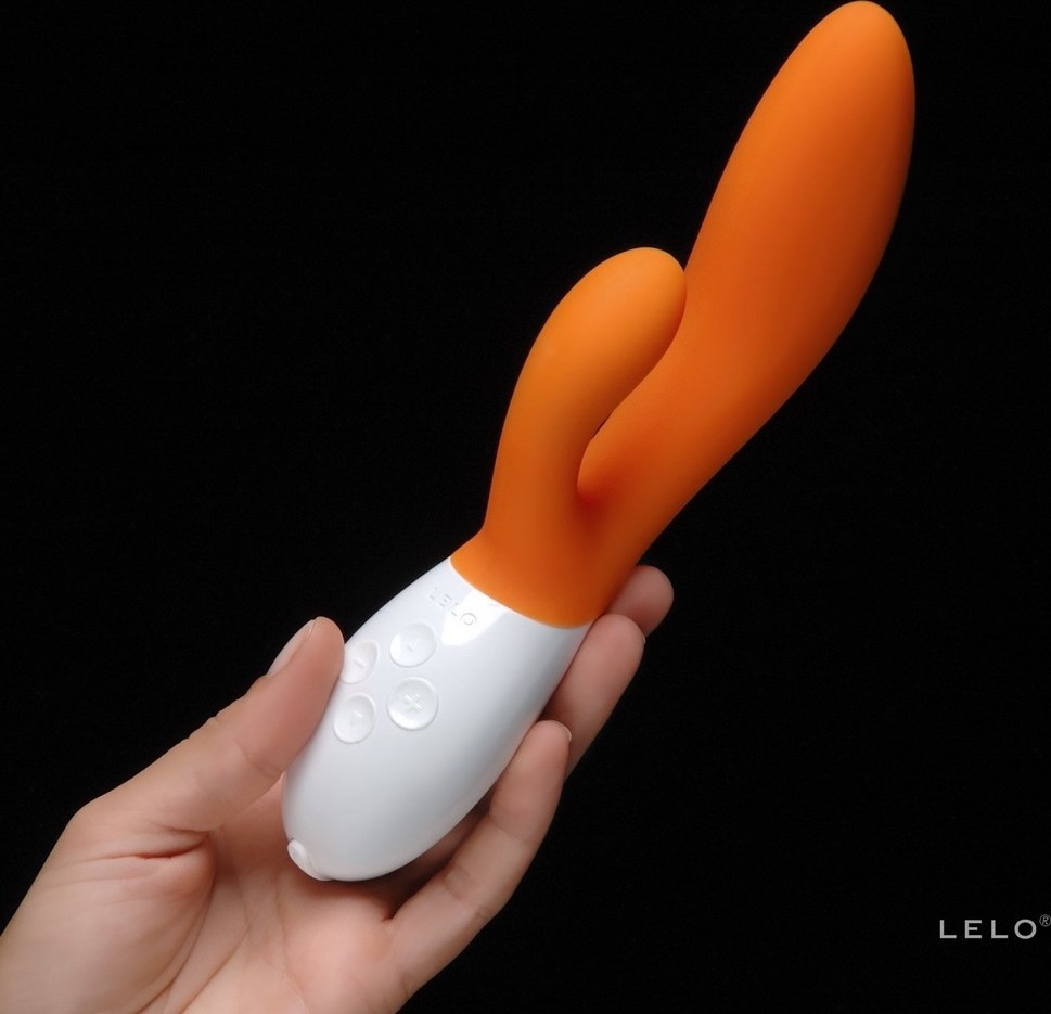 Vibrator Iepuras Lelo Ina 2 Portocaliu, #3, Erotic24.ro