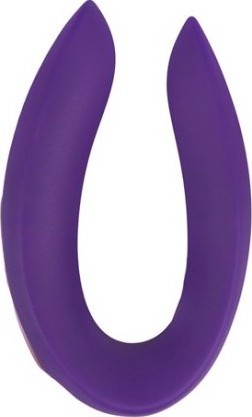 Vibrator Cuplu Double Plus Partner 10 Moduri Vibratii Silicon USB Satisfyer Mov, #3, Erotic24.ro