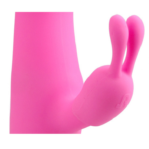 Vibrator Butch Cassidy, 10 Moduri Vibratii + 10 Intensitati de Viteza, Silicon, Roz, 21 cm, #4, Erotic24.ro