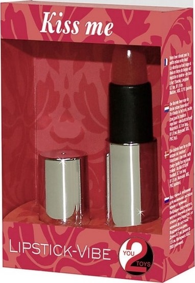 Vibrator Ruj Kiss Me, Multispeed, Mix Culori, 8.7 cm, #2, Erotic24.ro