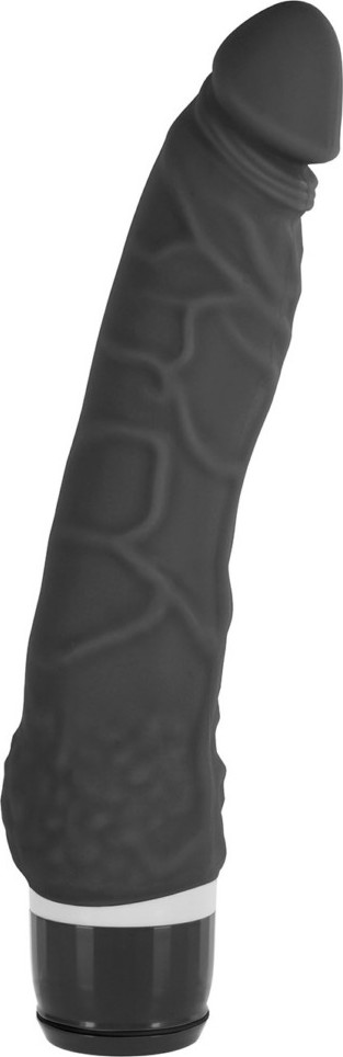 Vibrator Slim, 7 Moduri Vibratii, Silicon, Negru, 21cm, #2, Erotic24.ro