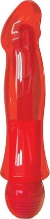 Vibrator Splash Tropical Punch, Multispeed, TPE, Rosu, 17 cm, #4, Erotic24.ro