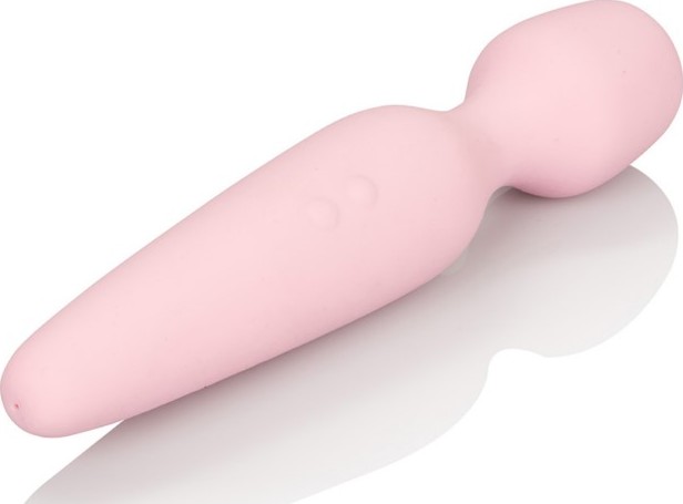 Vibrator Ultimate Wand 10 Moduri Vibratii Silicon USB Roz, Nr. 3, Erotic24.ro