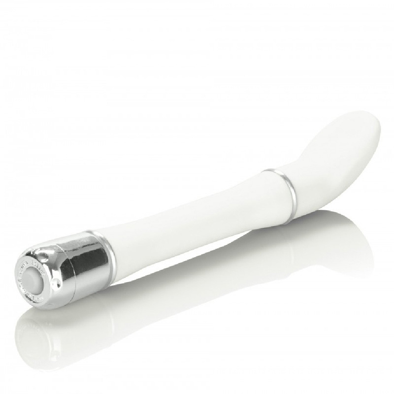 Vibrator Punctul G Lulu Satin Scoop Alb, #3, Erotic24.ro