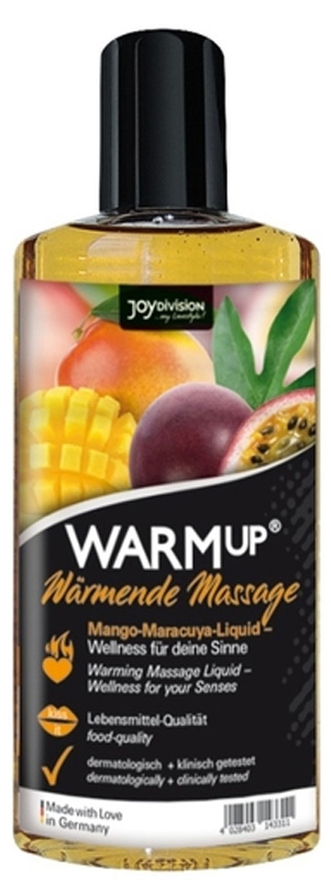 Ulei de masaj Warmup - Mango si Maracuya 150 ml