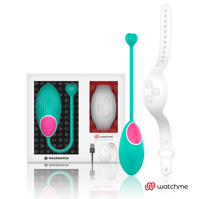 Ou Vibrator Wireless Watch Me Silicon Aquamarine/Snowy Anne's Desire, #5, Erotic24.ro