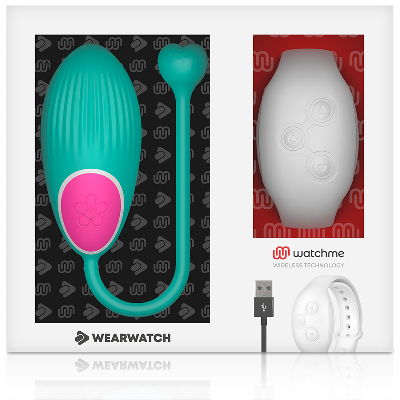 Ou Vibrator Wireless Watch Me Silicon Aquamarine/Snowy Anne's Desire, #4, Erotic24.ro