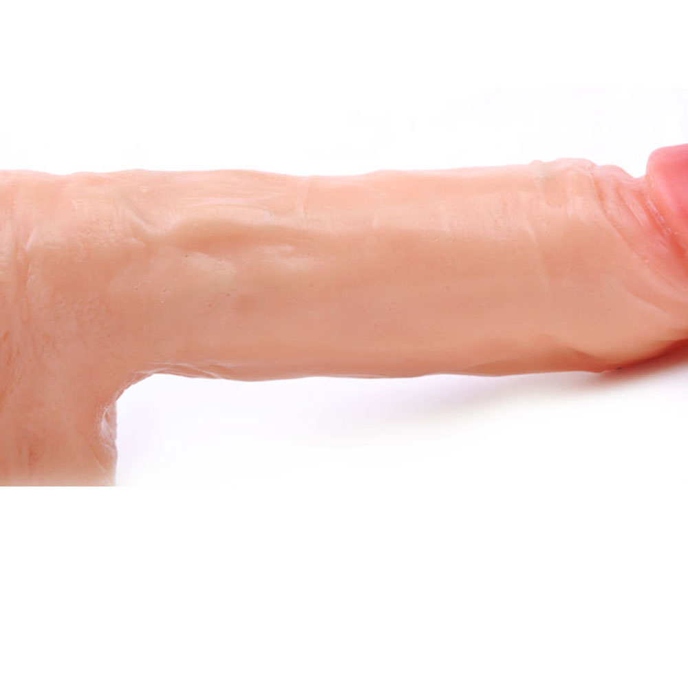 Vibrator Real Vibe Multispeed cu Telecomanda Natural 20 cm Mokko Toys, Nr. 5, Erotic24.ro