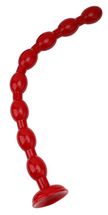 Bile Anale Expert Level Rosu 50 cm, #3, Erotic24.ro