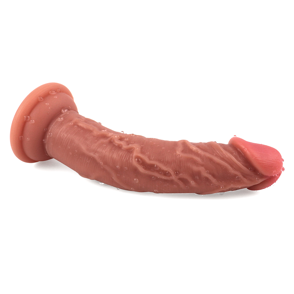 Dildo Mini Realist Zachary Silicon Lichid Dubla Densitate 16.5 cm Passion Labs, #22, Erotic24.ro