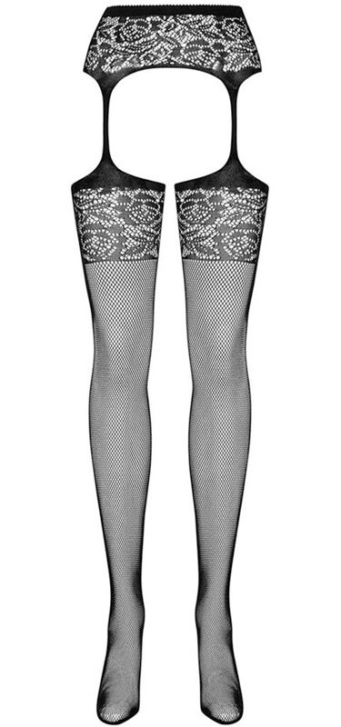 Ciorapi cu Portjartier Zoe Negru S/M/L, #2, Erotic24.ro